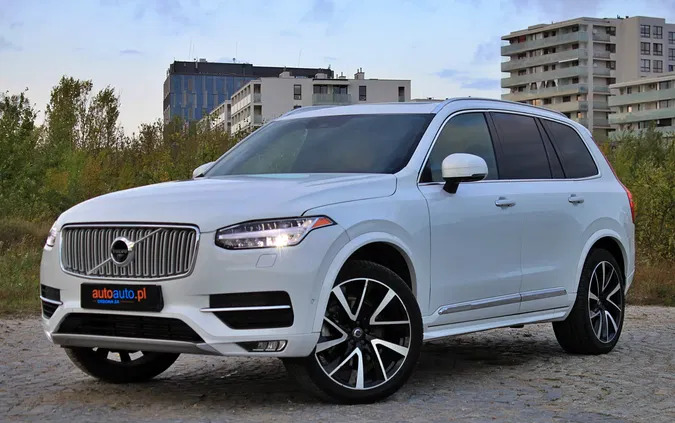 volvo xc 90 mazowieckie Volvo XC 90 cena 159900 przebieg: 66500, rok produkcji 2019 z Myślenice